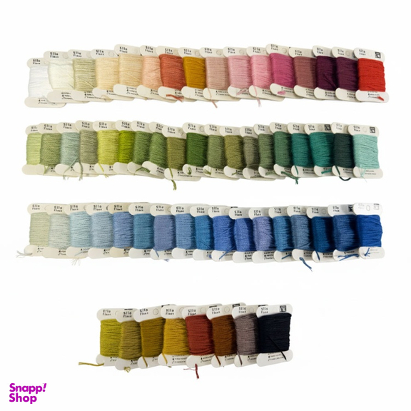 نخ گلدوزی مدل سیلا بسته 60 عددی