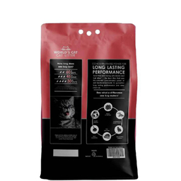 خاک بستر گربه ورد کت با رایحه پودر بچه وزن 10 کیلوگرم