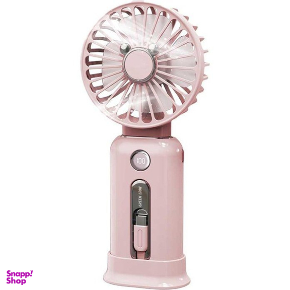پاوربانک و پنکه دستی گرین لاین مدل Wind Mate ظرفیت 10000 میلی‌ آمپر ساعت