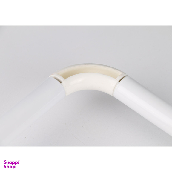 میله پرده حمام پیسو مدل U-AL سایز 90x90 سانتی متر