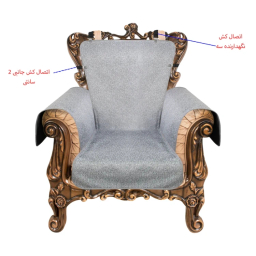 کاور مبلمان 8 نفره چینش مدل NEW4pcs مجموعه 4 عددی