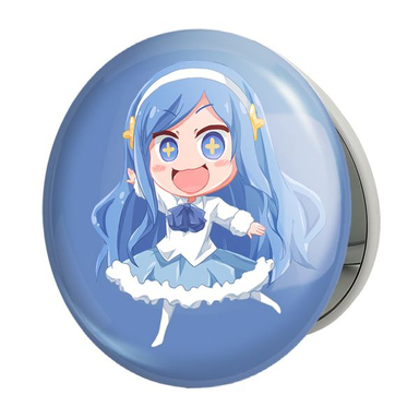 آینه جیبی خندالو طرح تاچیبانا انیمه اوماروچان Umaru Chan مدل تاشو کد 18505