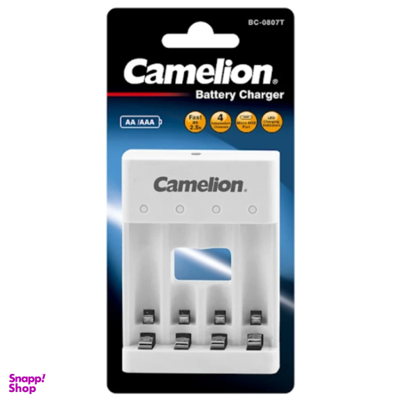 شارژر باتری AA/AAA کملیون مدل BC-0807T