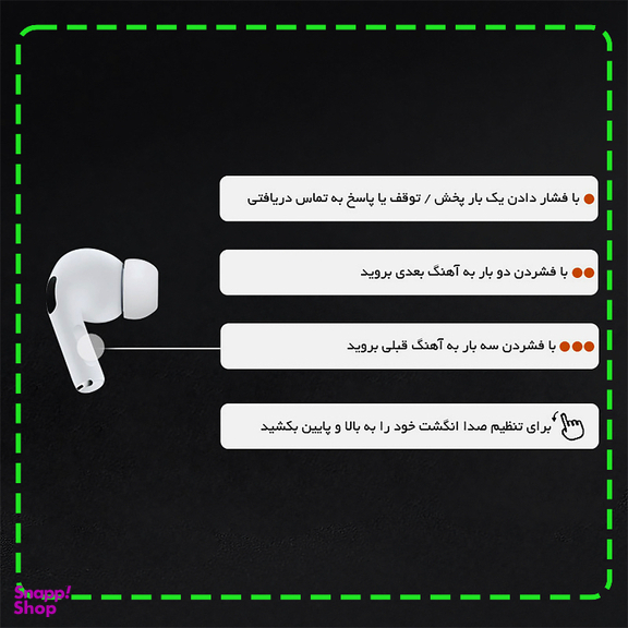 ایرفون بی سیم بلوتوثی ریمکس مدل AirPods Pro2 R-120