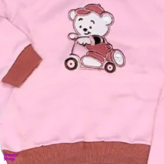 ست بلوز و شلوار تو کرکی مادر مدل بانی کد AM-MA-Bani رنگ صورتی