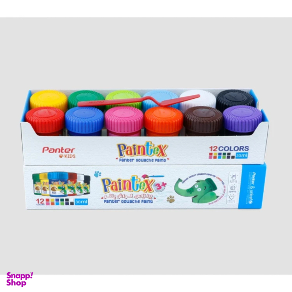 گواش پنتر یونیسف مدل Paintex بسته 12 عددی