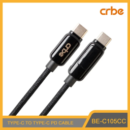 کابل Type-C کربی مدل BE-C105CC 120W طول 1.2 متر