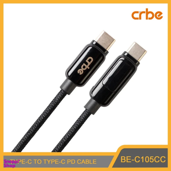 کابل Type-C کربی مدل BE-C105CC 120W طول 1.2 متر