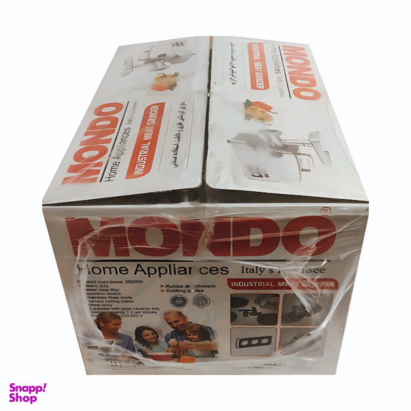 چرخ گوشت نیمه صنعتی موندو مدل 3600w کد mmg7030RAGA