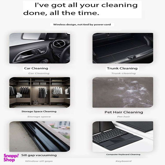 جارو شارژی خودرو طرح MDHL-12