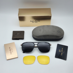 عینک آفتابی و شب سرجیو مارتینی مدل sa854c6