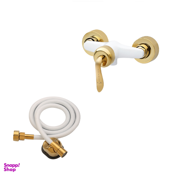 شیر سرویس بهداشتی حکمت نشان مدل قاصدک کد ST به همراه شلنگ