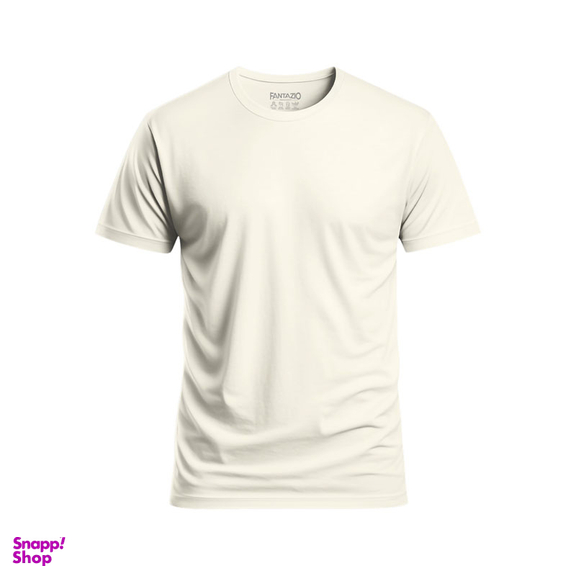 تیشرت مردانه فانتازیو کد 36 رنگ کرم