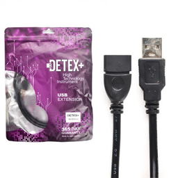 کابل افزایش طول USB دتکس پلاس مدل Extension طول 1.5 متر