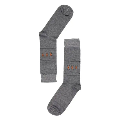 جوراب ساق بلند مردانه کروماکی مدل kmfws2023