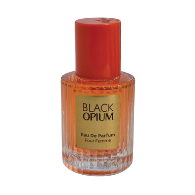 ادوپرفیوم زنانه هلثی دیزاین مدل پلاکدار بلک اوپیوم حجم 30 میلی لیتر