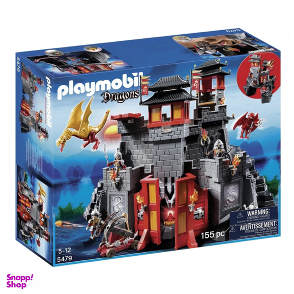 ساختنی پلی موبیل مدل قعله اژدها کد 5479