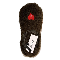 پاپوش پولیشی FASHION مدل گلدوزی طرح قلب کد S17