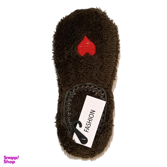 پاپوش پولیشی FASHION مدل گلدوزی طرح قلب کد S17