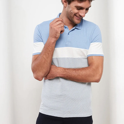 پولوشرت آستین کوتاه مردانه ال سی وایکیکی مدل آنتی باکتریال فیت اسلیم