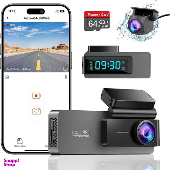دوربین ثبت وقایع خودرو 4K مدل 141