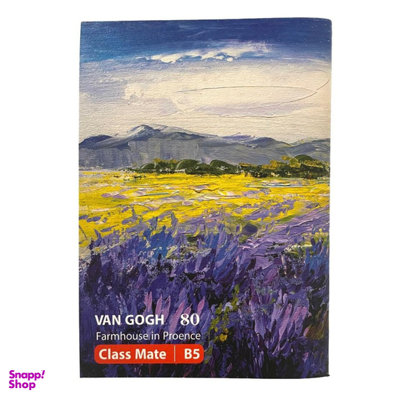 دفتر مشق 80 برگ مدل ونگوک طرح دشت