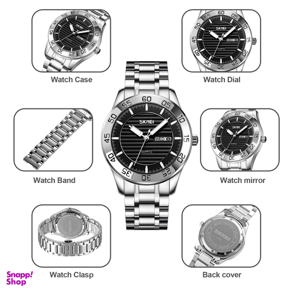 ساعت مچی عقربه ای اسکمی مدل 9293