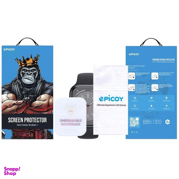 محافظ صفحه نمایش مات اپیکوی مدل Hydrogel-Matte مناسب برای اپل واچ 45 میلی متری سری 7 / 8 / 9