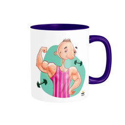 ماگ شادیت طرح لیوان خفن ترین بدن ساز دنیا کد 02