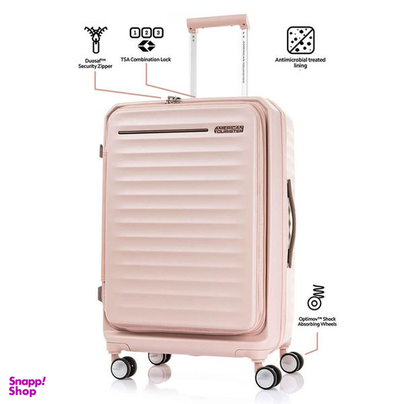 مجموعه دو عددی چمدان امریکن توریستر مدل Frontec HJ3