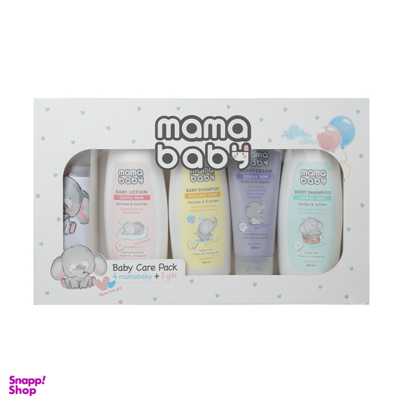 ست بهداشتی کودک ماما بیبی مدل 01 مجموعه 5 عددی
