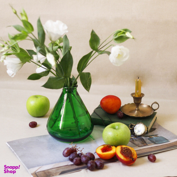گلدان شیشه ای کد SD28