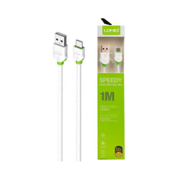 کابل تبدیل USB به TYPE-C الدینیو مدل LS34 طول 1 متر