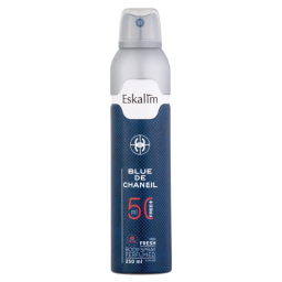 اسپری خوشبو کننده بدن مردانه اسکالیم مدل بلو شنل حجم 250 میلی لیتر