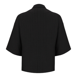 شومیز آستین بلند زنانه السانا مدل سارال کد 224101 رنگ مشکی