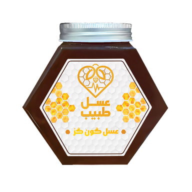 عسل گون گز طبیب وزن ۱ کیلوگرم