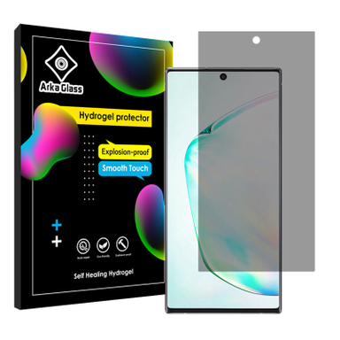 محافظ صفحه نمایش حریم شخصی آرکا گلس مدل Tough مناسب گوشی موبایل سامسونگ Galaxy Note10 Plus