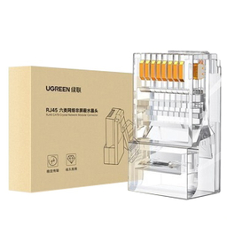 سوکت شبکه CAT6 UTP یوگرین مدل NW120 بسته 100 عددی