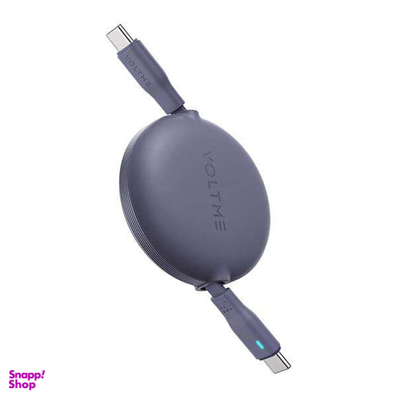 کابل شارژ Type-C ولتمی مدل Powerlink YoYo طول 1 متر