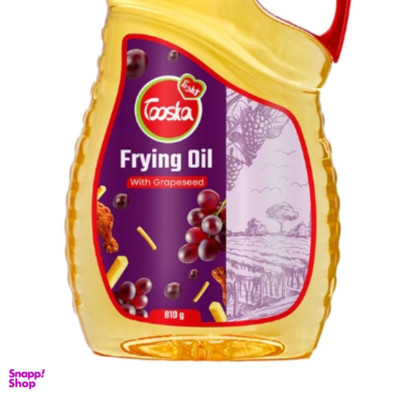 روغن سرخ کردنی حاوی هسته انگور توسکا لایت وزن 810 گرم