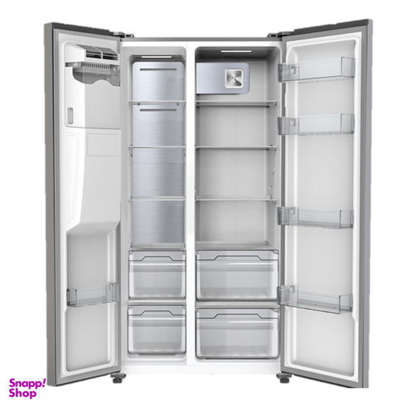 یخچال فریزر ساید بای ساید 28 فوت ایکس ویژن مدل HS600-WI/SI