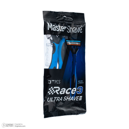 خود تراش مستر شیو مدل Race3 بسته 3 عددی