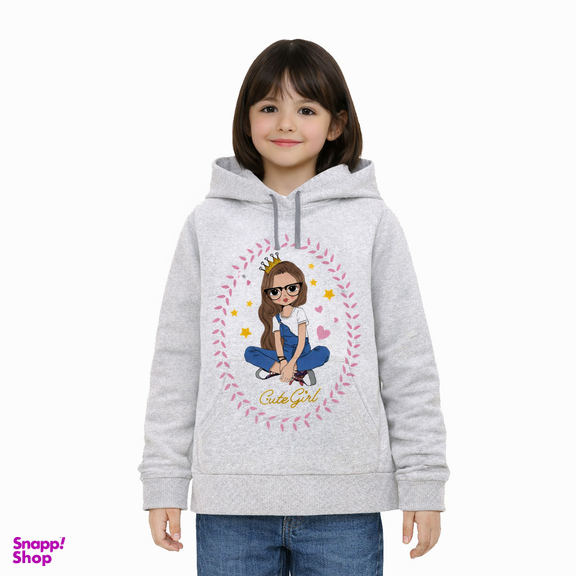 هودی بچگانه مدل دخترک کد A28