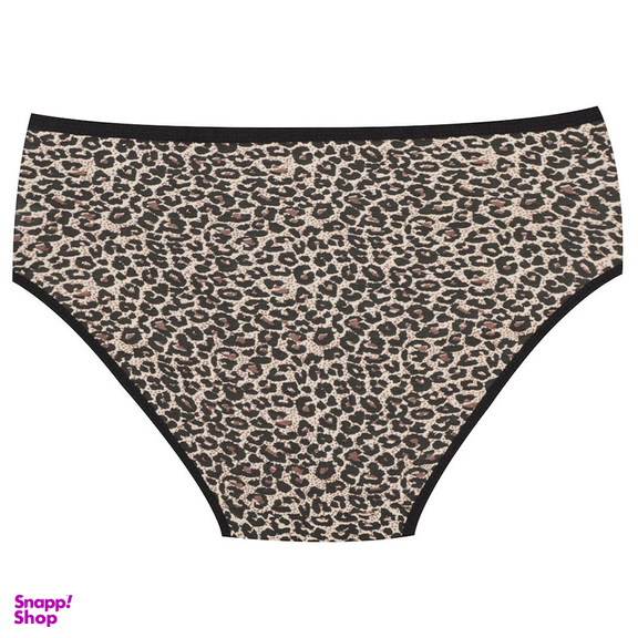 شورت زنانه دکسونری مدل 340020008 طرح پلنگی رنگ قهوه ای