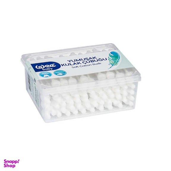 گوش پاک کن کودک وی بیبی مدل Safe بسته 60 عددی