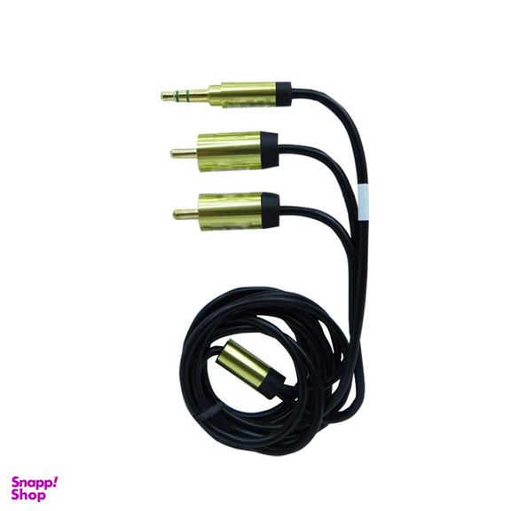 تبدیل صدا 3.5mm استریو به دو فیش RCA فرانت (Faranet) مدل FN A2C15 طول 1.5