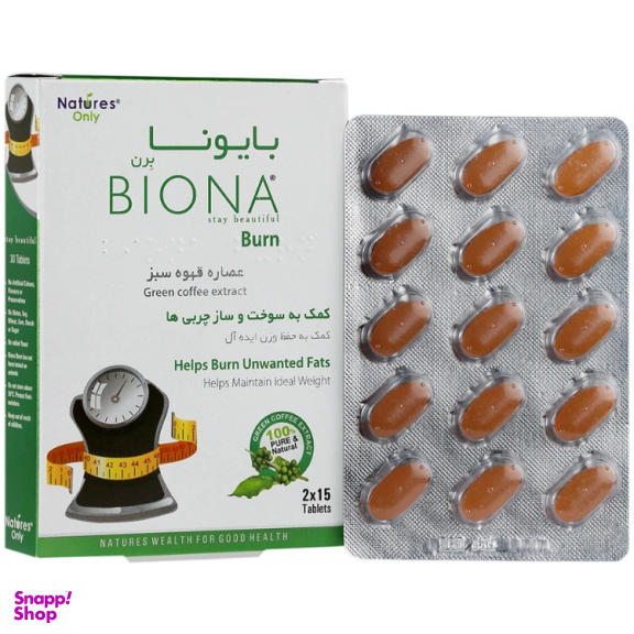 قرص بایونابرن نیچرز اونلی بسته 30 عددی