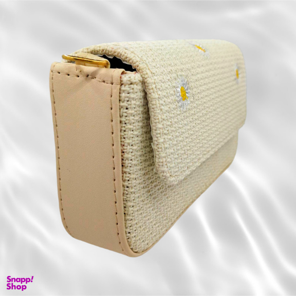 کیف رودوشی زنانه مدل کنفی بابونه کد 2003