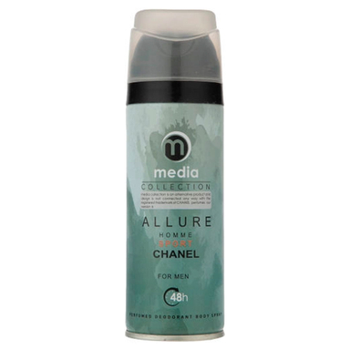 اسپری بدن مردانه مدیا مدل Allure حجم 200 میلی لیتر