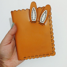 کیف پول چرم طبیعی زنانه مدل خرگوش